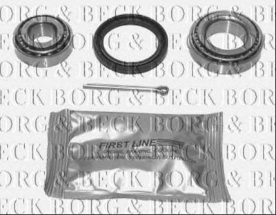 BORG & BECK bwk141 -  Комплект подшипника ступицы колеса
